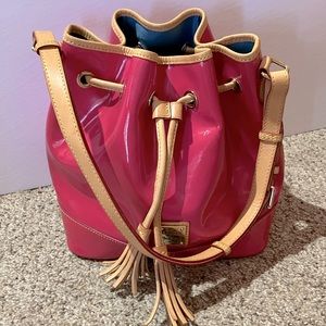 Stylish Pink Bucket Bag